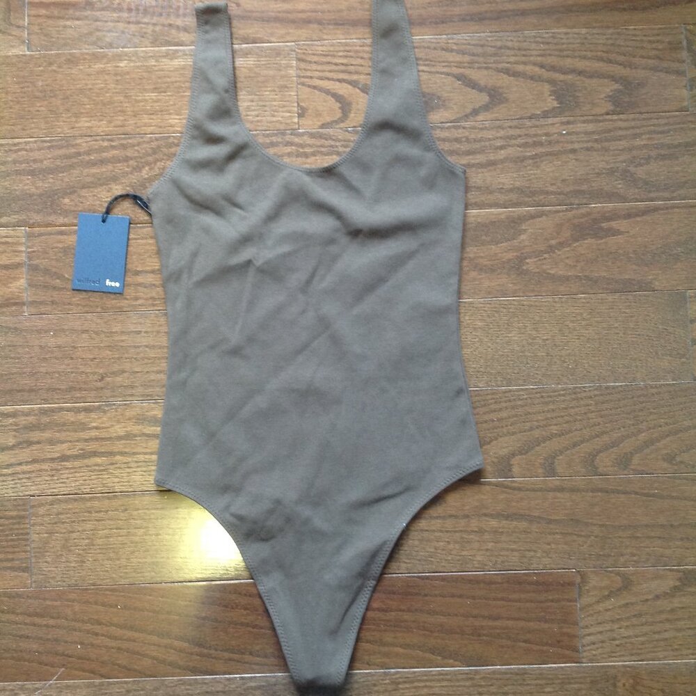 Army Green Bodysuit Aritzia Wilfred